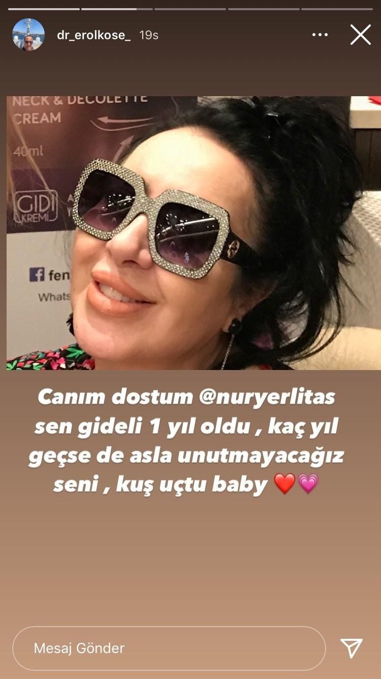 Ünlü isimler, Nur Yerlitaş'ı unutmadı - Sayfa 11