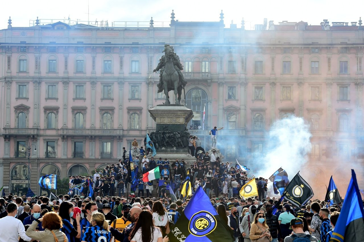 Inter taraftarları Covid-19'u unuttu - Sayfa 17
