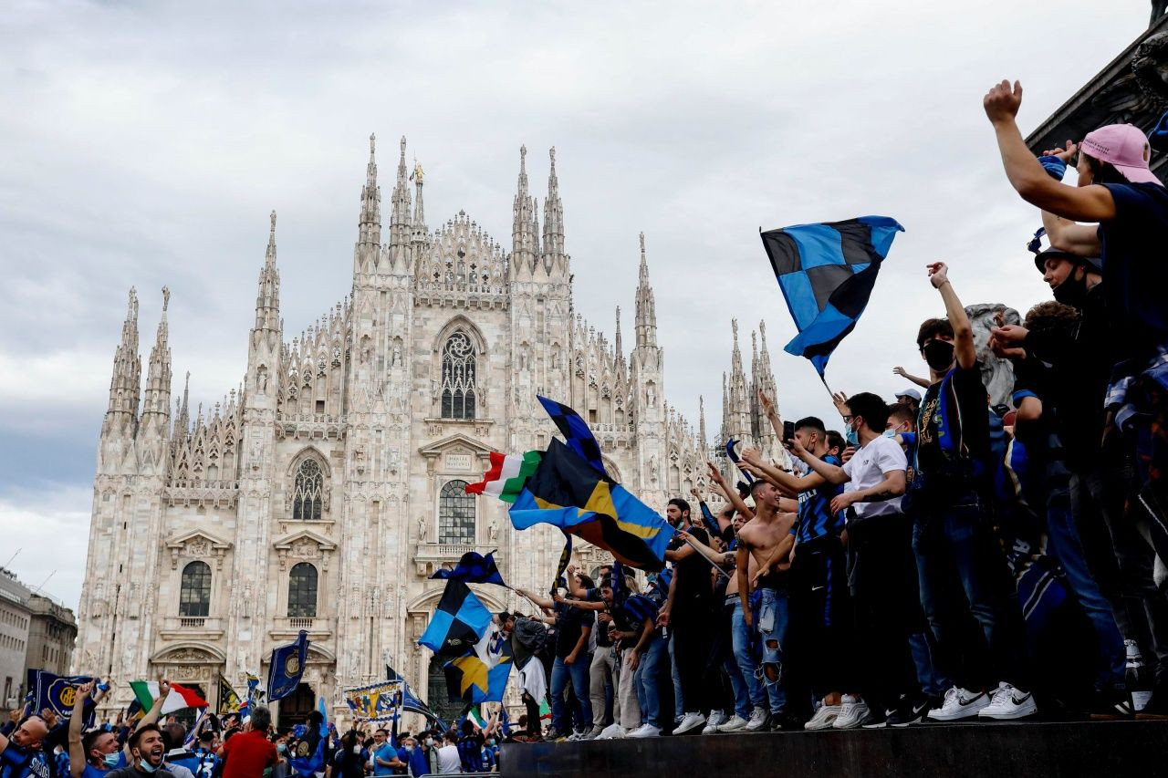 Inter taraftarları Covid-19'u unuttu - Sayfa 9