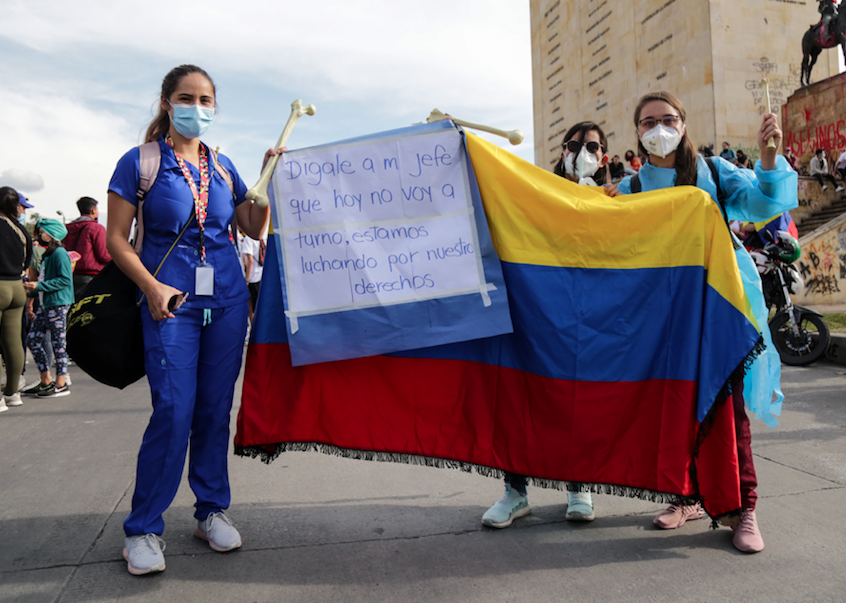 Kolombiya'da hükümet karşıtı protestolar devam ediyor - Sayfa 11
