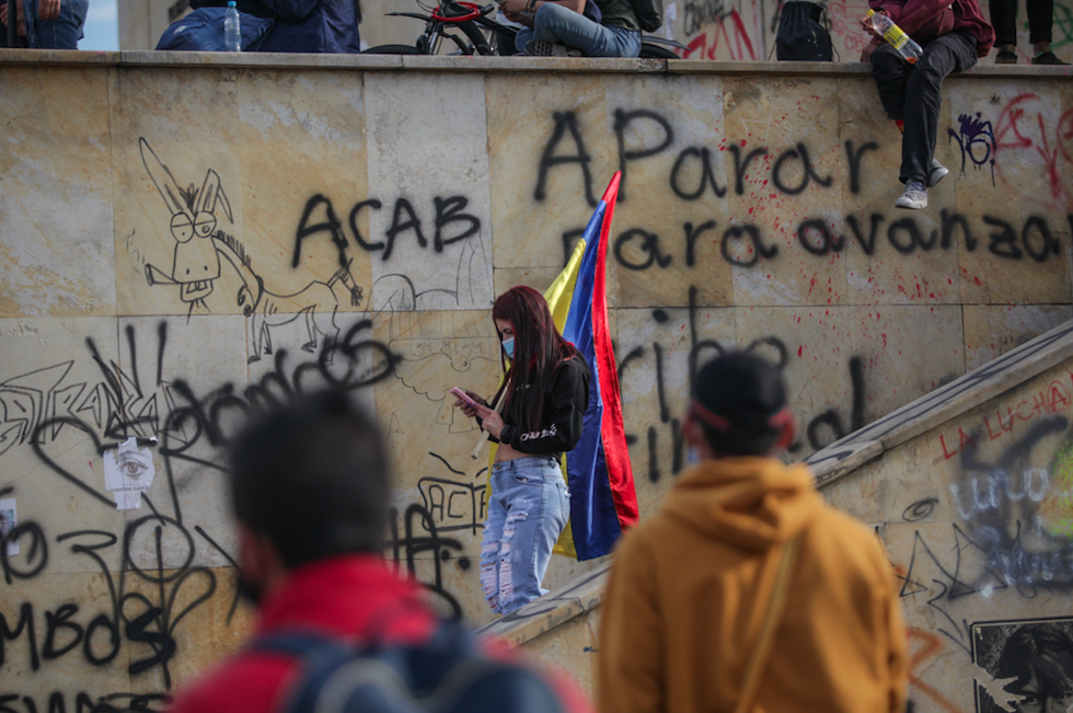 Kolombiya'da hükümet karşıtı protestolar devam ediyor - Sayfa 5