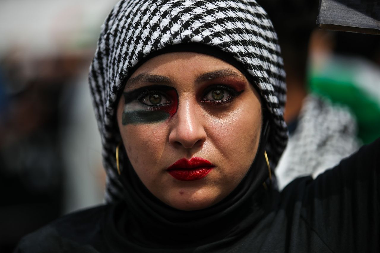 New York'ta binler Filistin için yürüdü - Sayfa 5