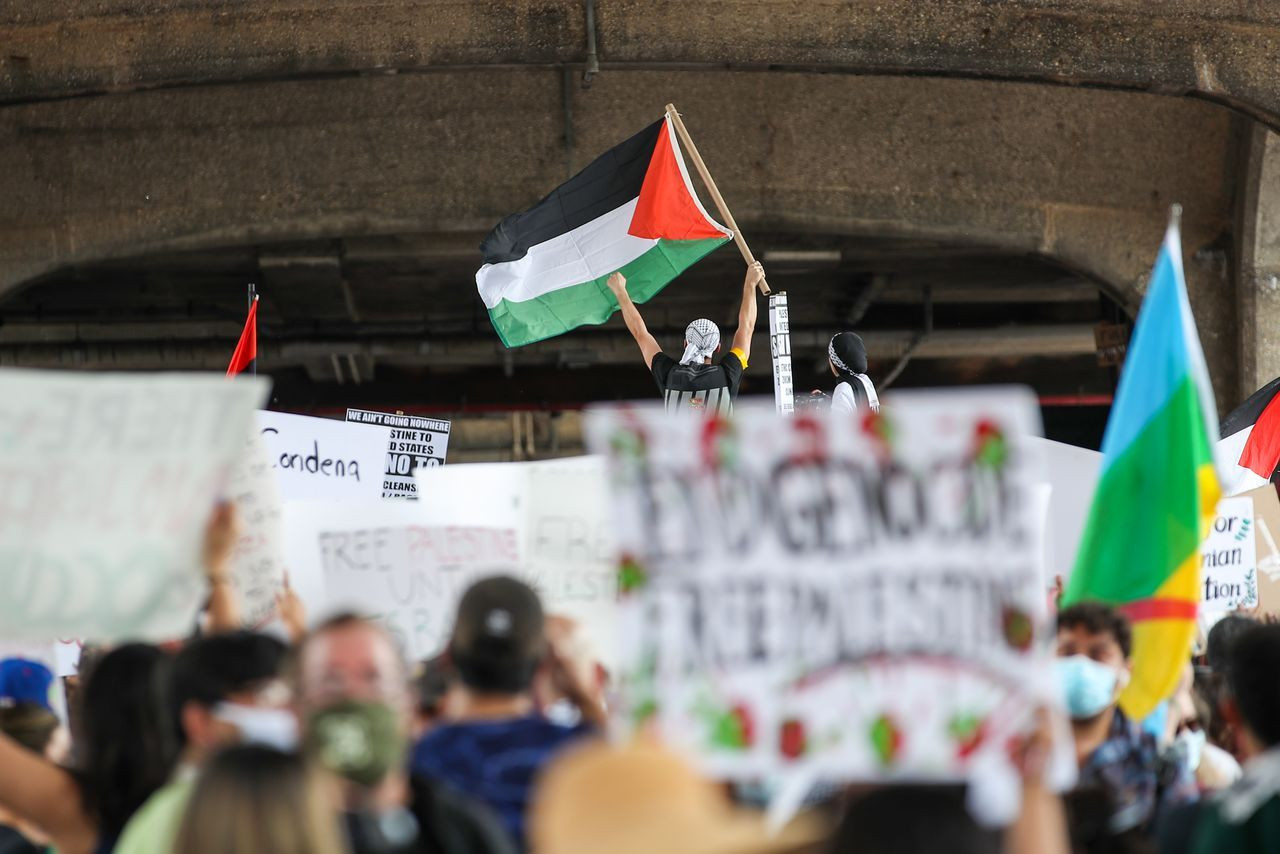 New York'ta binler Filistin için yürüdü - Sayfa 17