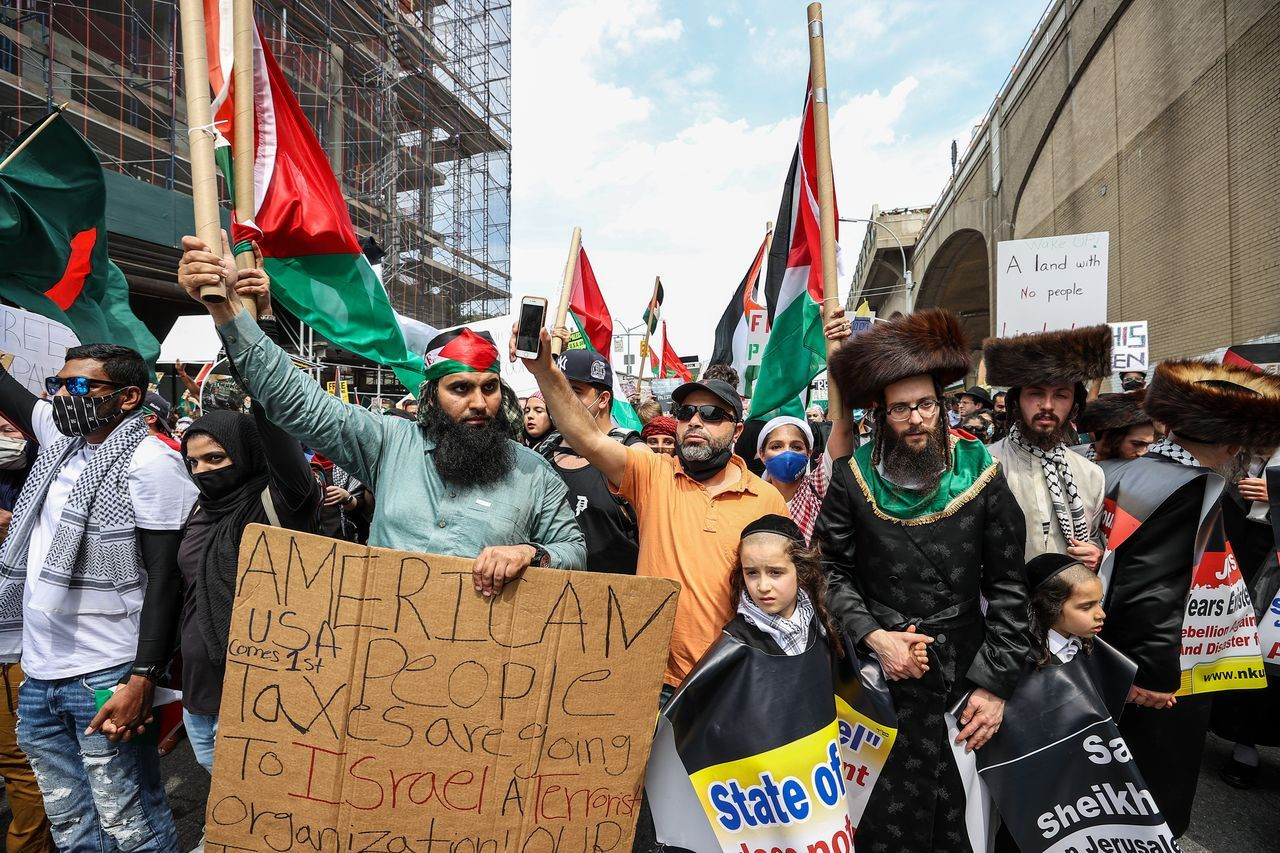 New York'ta binler Filistin için yürüdü - Sayfa 19