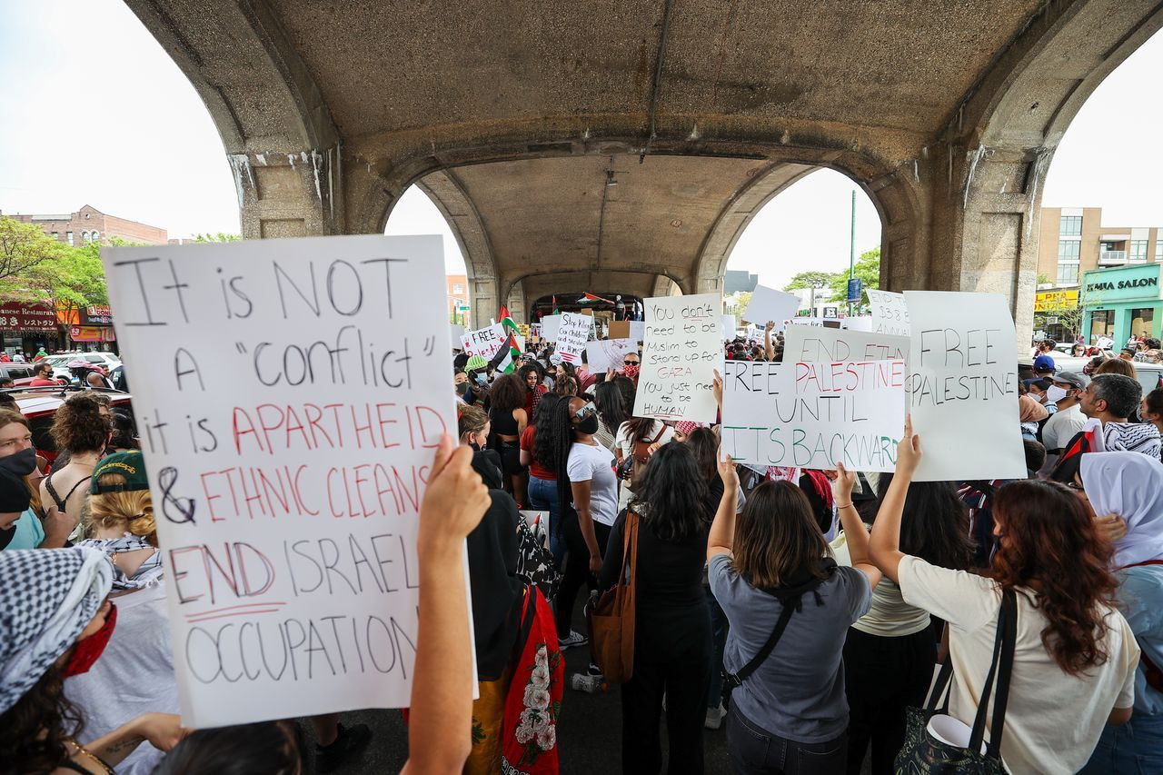 New York'ta binler Filistin için yürüdü - Sayfa 28