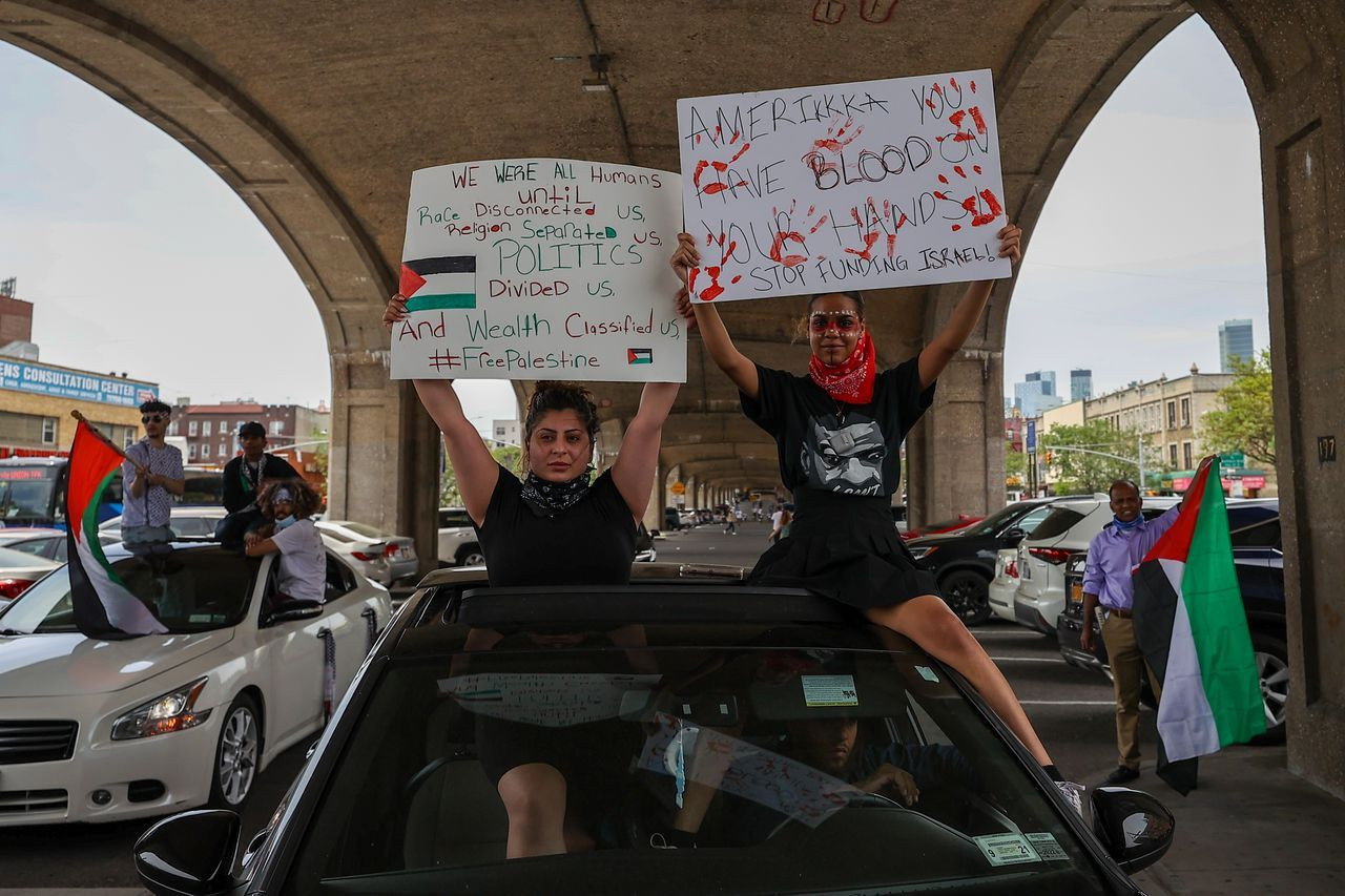 New York'ta binler Filistin için yürüdü - Sayfa 32