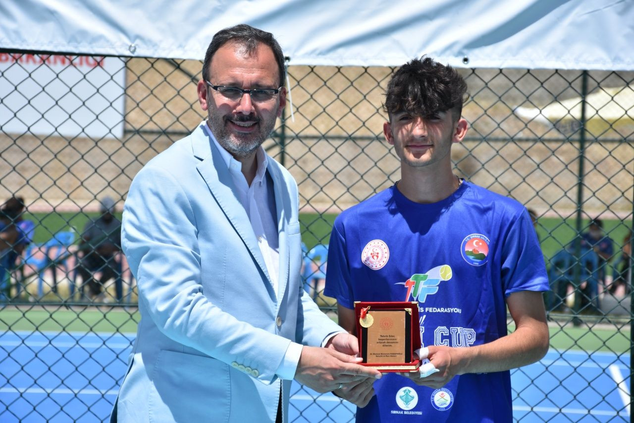 Bakanı Kasapoğlu, Cudi Cup Tenis Turnuvası'nı izledi - Sayfa 5