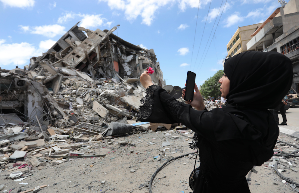 İsrail'in saldırılarında evleri yıkılan Filistinliler okullarda kalıyor - Sayfa 5