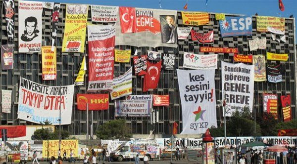 Terör örgütlerinin Gezi olaylarında mesken tuttuğu AKM binasının son hali büyülüyor! - Sayfa 5