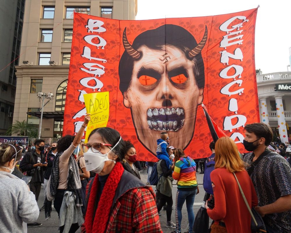 Brezilya'da Devlet Başkanı Bolsonaro karşıtı gösteriler düzenlendi - Sayfa 32