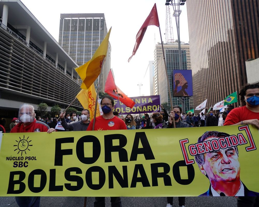 Brezilya'da Devlet Başkanı Bolsonaro karşıtı gösteriler düzenlendi - Sayfa 46