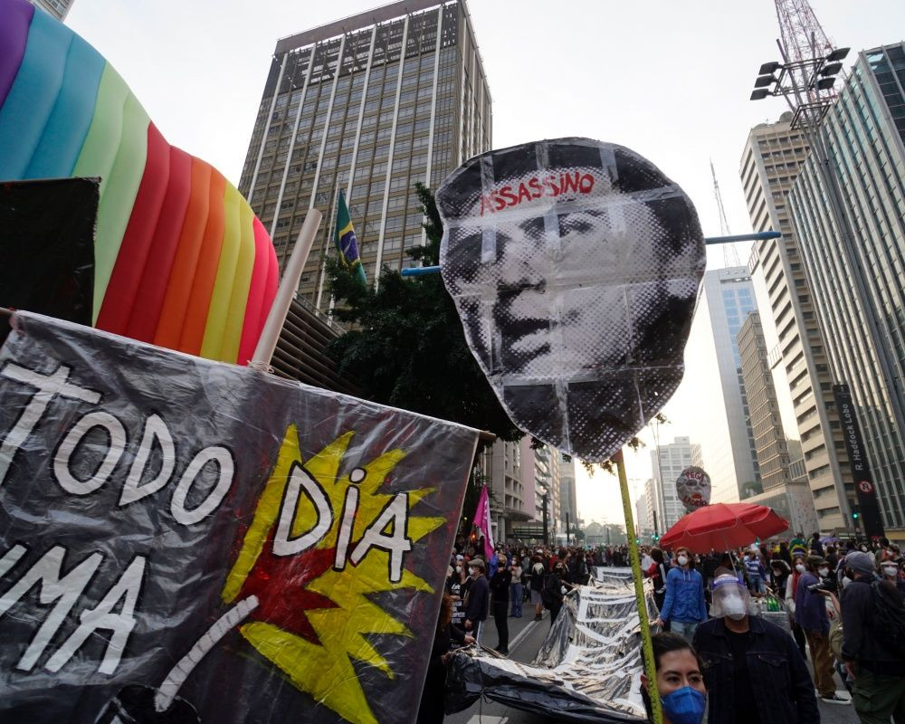 Brezilya'da Devlet Başkanı Bolsonaro karşıtı gösteriler düzenlendi - Sayfa 30