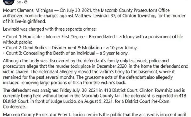 Skandal: Parçalara ayırdığı sevgilisinin cesediyle 7 ay boyunca aynı evde yaşadı! - Sayfa 8