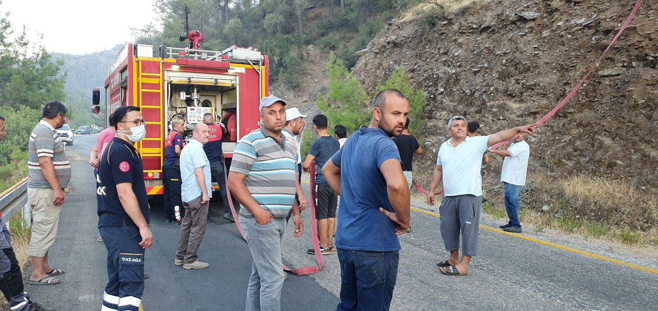Aydın'ın Bozdoğan ilçesindeki orman yangını kontrol altına alındı - Sayfa 5
