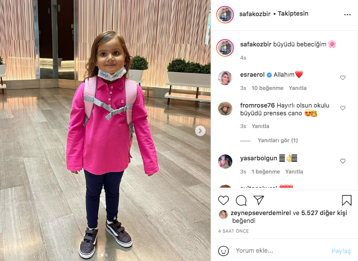 Zil çaldı, yüz yüze eğitim başladı! Ünlü isimlerin okul heyecanı - Sayfa 15