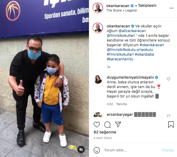 Zil çaldı, yüz yüze eğitim başladı! Ünlü isimlerin okul heyecanı - Sayfa 6