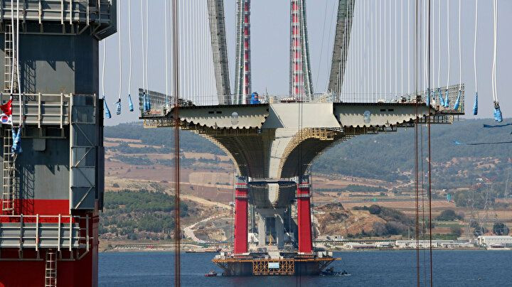 1915 Çanakkale Köprüsü'nde geri sayım başladı! Dünyanın en uzunu olacak! İşte ilk görüntüleri... - Sayfa 13