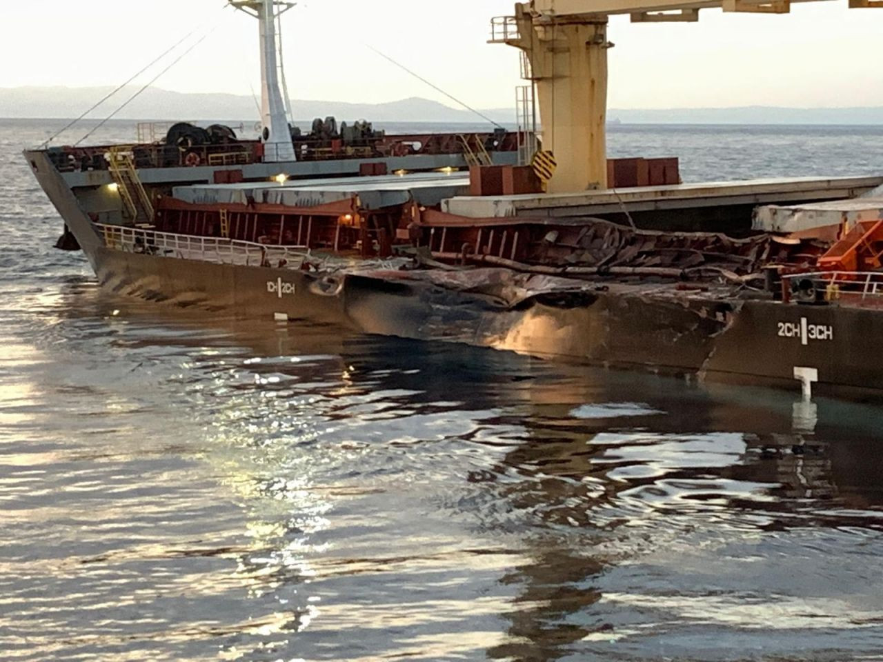 Çanakkale Bozcaada açıklarında feci kaza! İki gemi çarpıştı - Sayfa 7