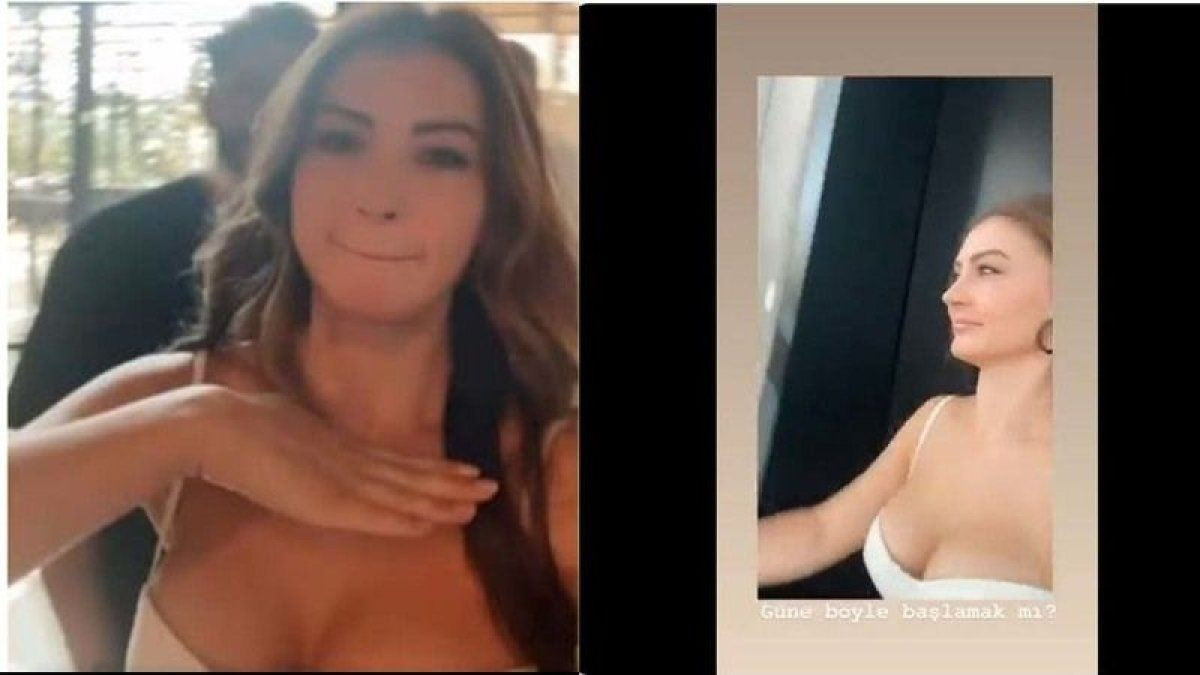 Burcu Özberk karavanda göğüs dekoltesini fazla kaçırdı! Fark edince iş işten geçti! - Sayfa 12