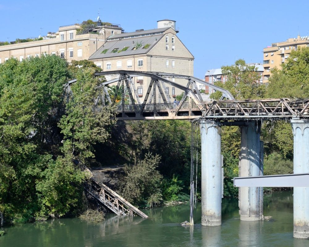 Roma'da tarihi Demir Köprü'de korkutan yangın - Sayfa 8