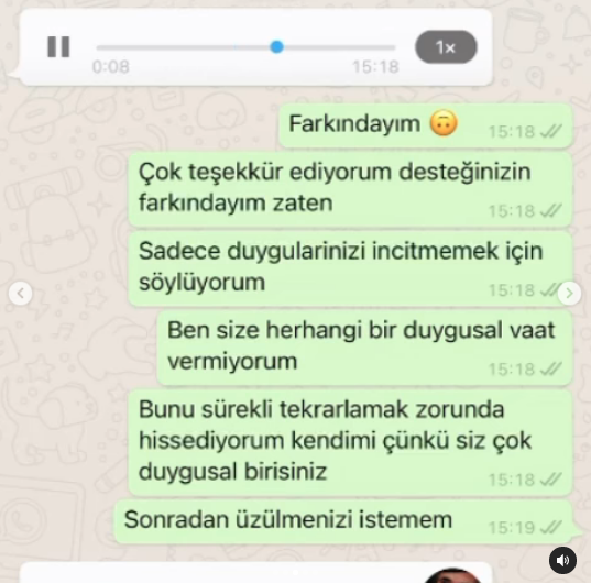 Sosyal medya fenomeni Ece Ronay, Mehmet Ali Erbil'in kendisine attığı mesajları ifşa etti! Ünlü sanatçı olay sonrası açıklama yaptı - Sayfa 6