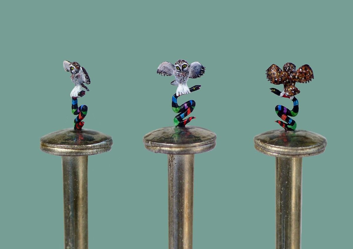 Fransız sanatçı kurşun kalemlerin ucunu sanat eserine dönüştürüyor - Sayfa 13