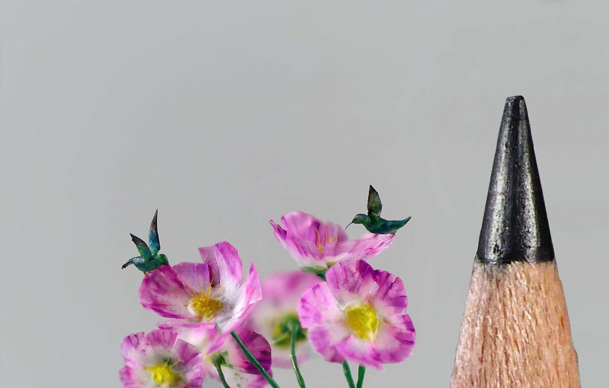 Fransız sanatçı kurşun kalemlerin ucunu sanat eserine dönüştürüyor - Sayfa 15