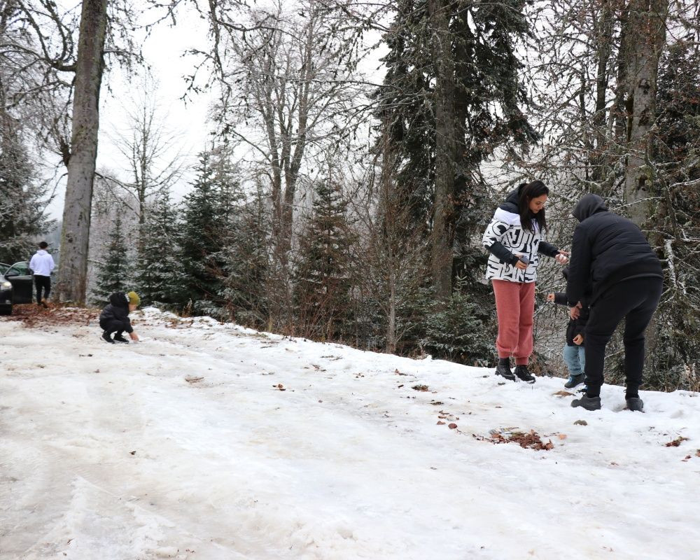 Yedigöller Milli Parkı yolu beyaz örtüyle kaplandı, ortaya eşsiz manzaralar çıktı - Sayfa 6
