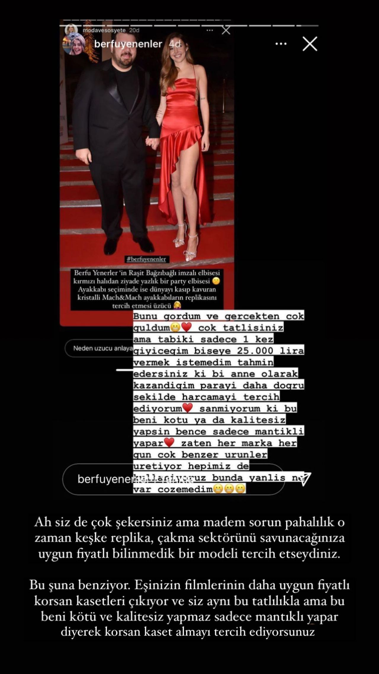 Berfu Yenenler ile Pelin Kaya birbirine girdi! Replika ayakkabıları gündem oldu - Sayfa 9