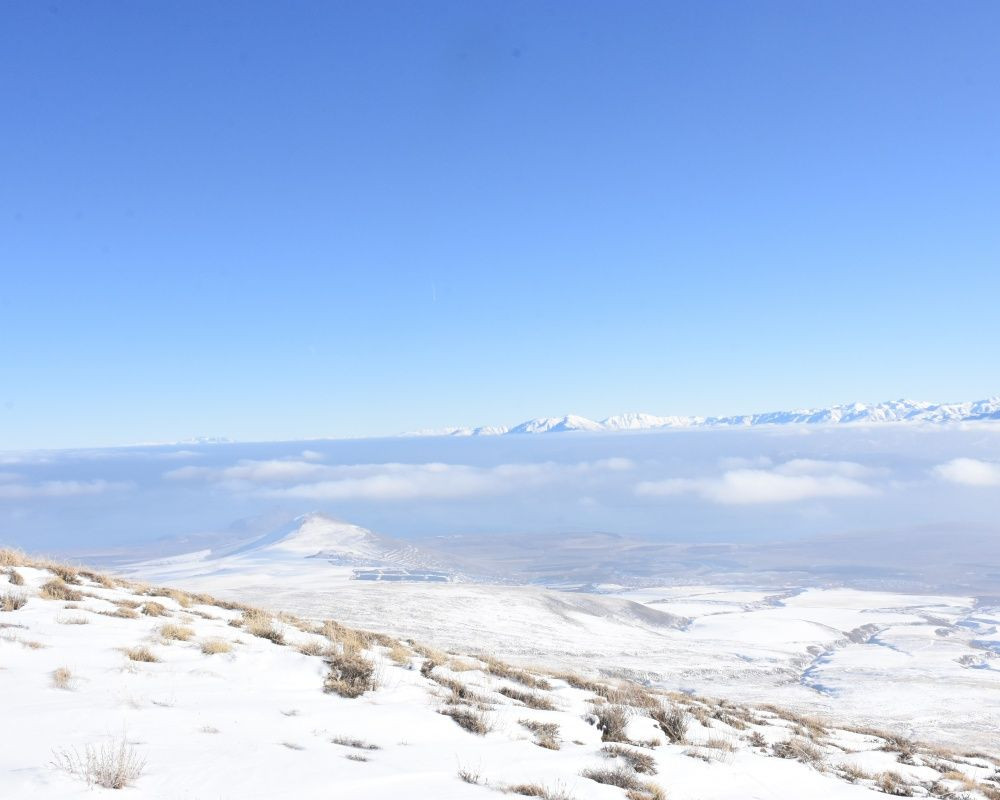 Nemrut Kraterini ve  Van Gölü'nü kaplayan sis bulutları görsel şölen sundu - Sayfa 14