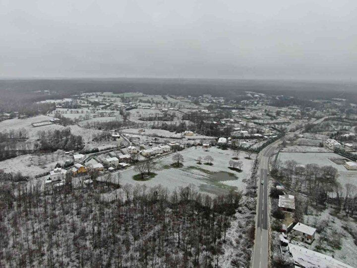 İstanbul'a mevsimin ilk karı yağdı! Kartpostallık görüntüler ortaya çıktı... - Sayfa 9