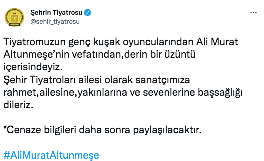 İzzet Altınmeşe'nin oğlu ünlü oyuncu Ali Murat Altınmeşe'nin ölüm nedeni belli oldu - Sayfa 9