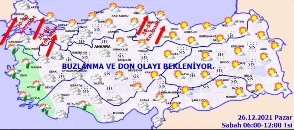 Meteoroloji'den buzlanma ve don uyarısı geldi: Bu illerde yaşayanlar dikkat - Sayfa 6