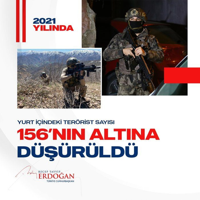 Cumhurbaşkanı Erdoğan, "2021 yılında da durmadık, yola devam dedik" sözleriyle paylaştı - Sayfa 18