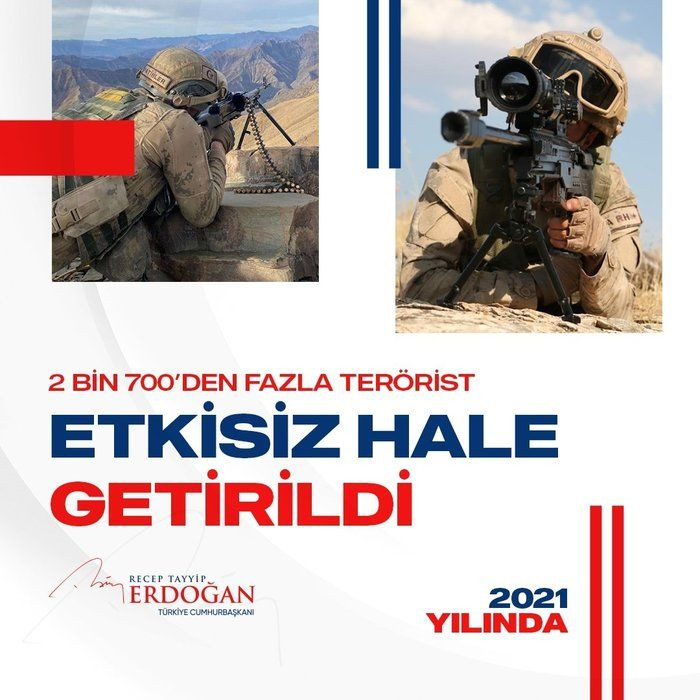 Cumhurbaşkanı Erdoğan, "2021 yılında da durmadık, yola devam dedik" sözleriyle paylaştı - Sayfa 19