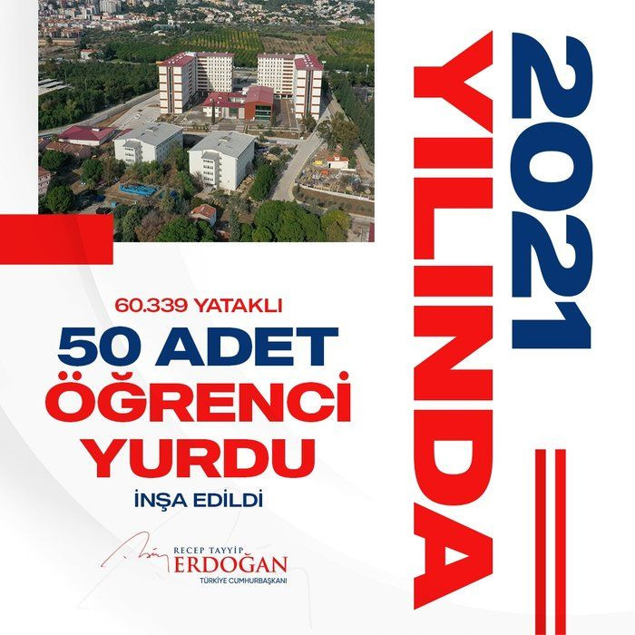 Cumhurbaşkanı Erdoğan, "2021 yılında da durmadık, yola devam dedik" sözleriyle paylaştı - Sayfa 9