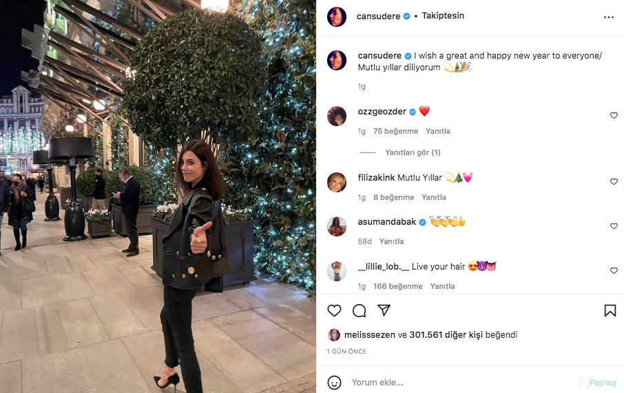 Ünlü isimlerden yılbaşı pozları... 2022'ye böyle girdiler - Sayfa 22