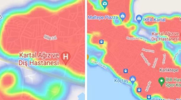 Salgında korkutan gidişat! İstanbul'da kızarmayan ilçe kalmadı... - Sayfa 24