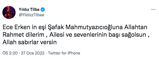 Ünlü isimlerden Ece Erken' başsağlığı mesajları... Eşi Şafak Mahmutyazıcıoğlu'nun vefatı sevenlerini yasa boğdu - Sayfa 15