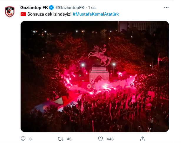 Spor dünyasında ortak Atatürk tepkisi... "Yaşadıkça, var oldukça, “İzindeyiz, ilelebet" - Sayfa 8