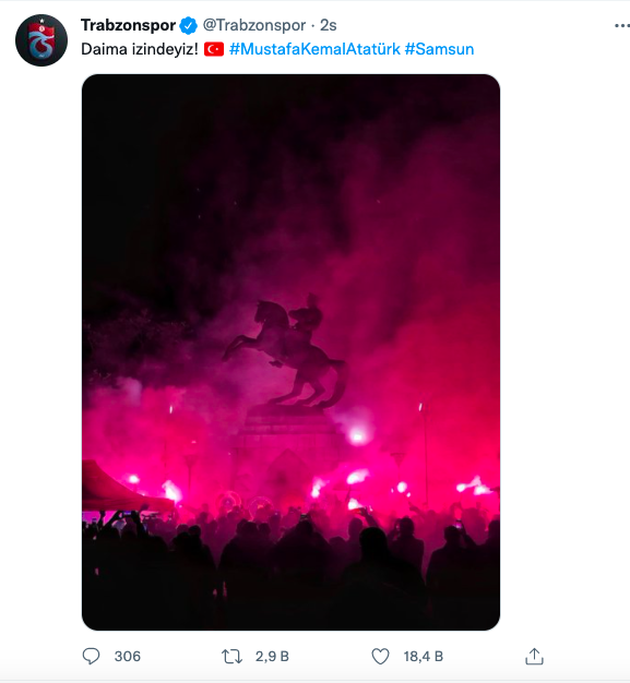 Spor dünyasında ortak Atatürk tepkisi... "Yaşadıkça, var oldukça, “İzindeyiz, ilelebet" - Sayfa 6