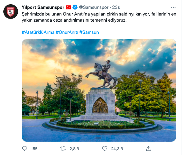 Spor dünyasında ortak Atatürk tepkisi... "Yaşadıkça, var oldukça, “İzindeyiz, ilelebet" - Sayfa 5