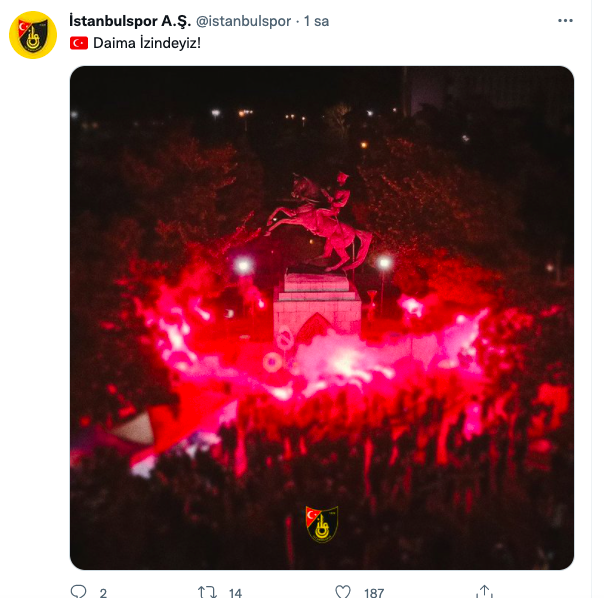 Spor dünyasında ortak Atatürk tepkisi... "Yaşadıkça, var oldukça, “İzindeyiz, ilelebet" - Sayfa 16