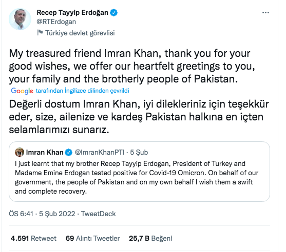 Erdoğan'a gönderilen tüm geçmiş olsun mesajları ve verdiği yanıtlar! - Sayfa 13