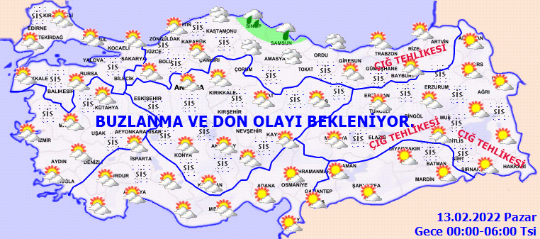 Meteoroloji'den hafta sonu için plan yapanlara uyarı: Buzlanma ve don olacak! - Sayfa 8