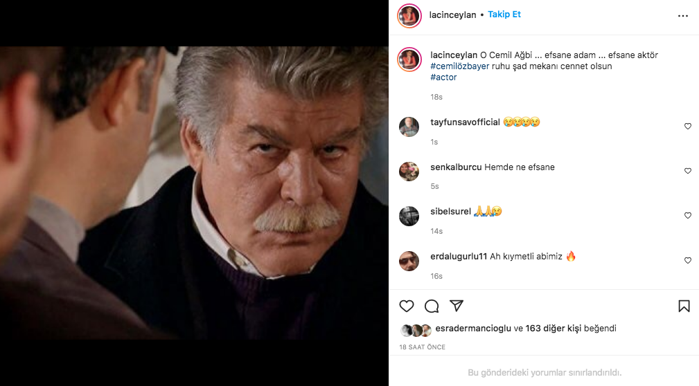 Üzüntülerini bu sözlerle dile getirdiler... Sanat camiasının ünlü isimlerinden Cemil Özbayer paylaşımları - Sayfa 6