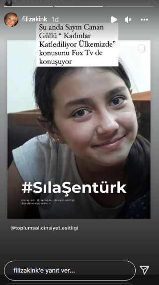 Vahşice öldürülen Şıla Şentürk tüm Türkiye'yi yasa boğdu! Ünlü isimler kadın cinayetlerine isyan etti - Sayfa 16