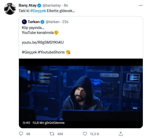 Geççek şarkısını siyasete malzeme yapmak isteyen muhalefet, Tarkan'ı hedef tahtasına oturttu - Sayfa 10