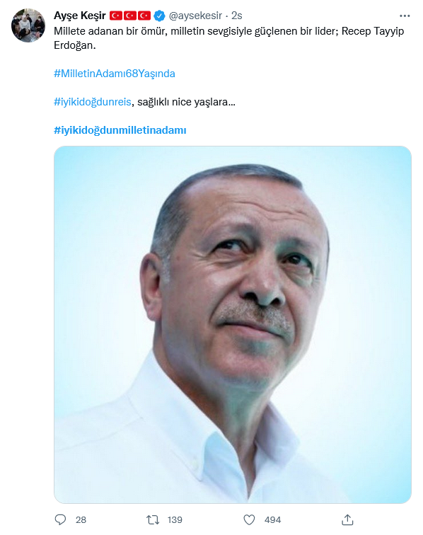 Cumhurbaşkanı Erdoğan'a, sosyal medyadan doğum günü mesajı yağdı - Sayfa 5