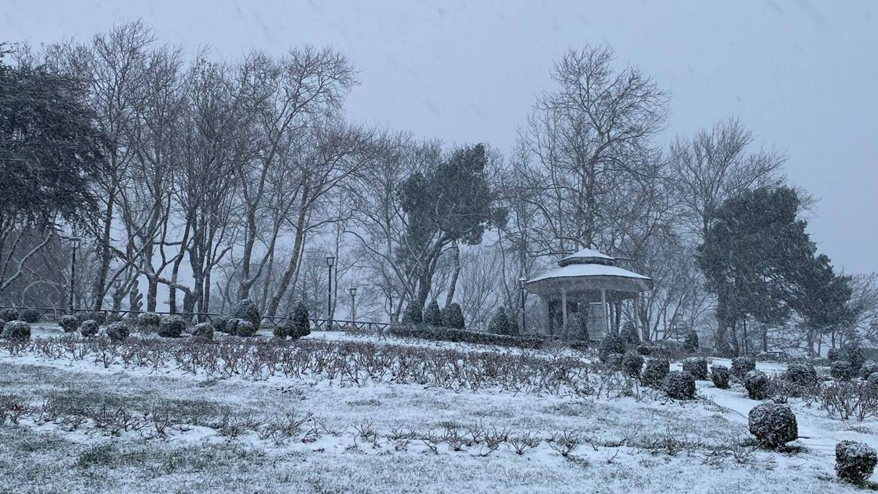 Beklenen kar geldi, İstanbul beyaza büründü... İşte o anlar - Sayfa 6